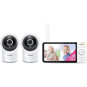 VTech RM5764-2HD 1080p Smart WiFi Remote Access 2 Camera BabyMonitor